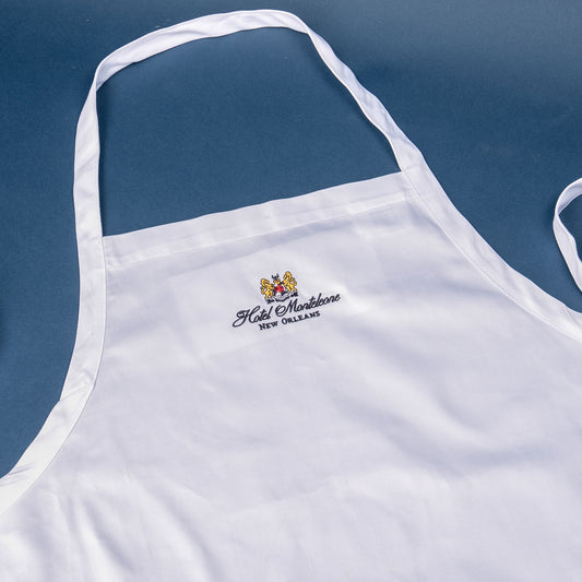 Hotel Monteleone White Cotton Apron