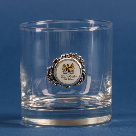 Medallion Hotel Monteleone Logo Rocks Glass