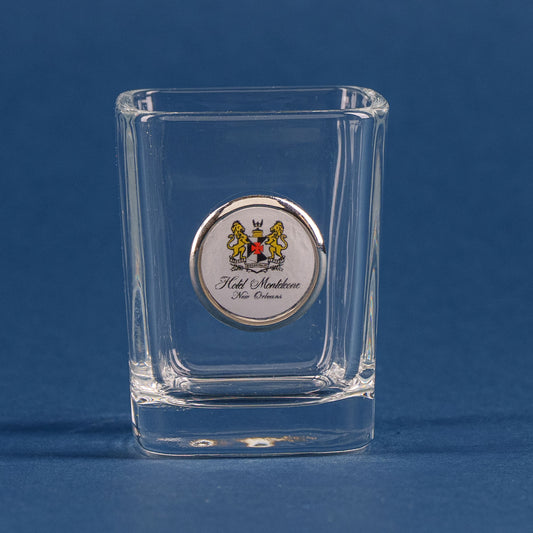 Hotel Logo Medallion Shot Glass